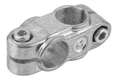 Rohrverbinder Kreuzstück, aus Aluminium, ICS - KO472